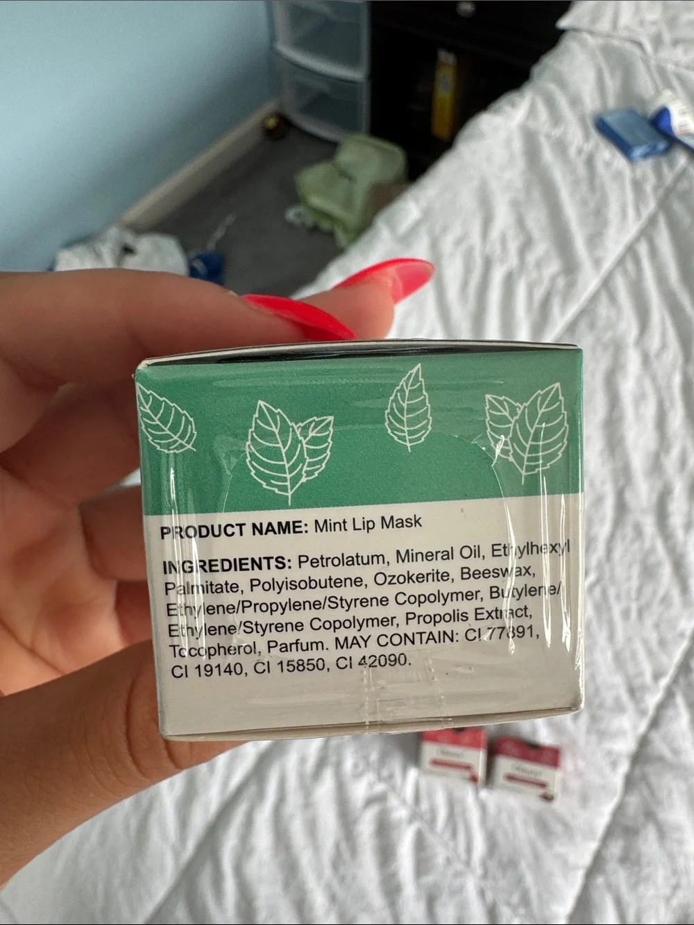 Olauty Lip Mask Trio - mint, cherry, watermelon